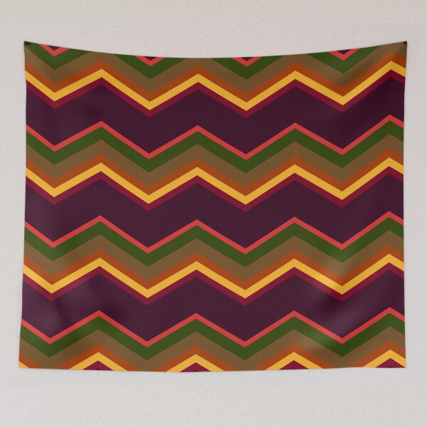 Item preview, Large Autumnal Chevrons designed and sold by JaygiesDesign.