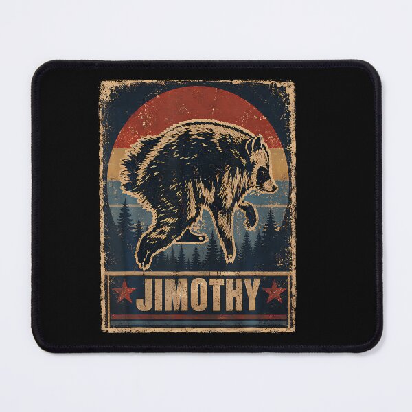 Item preview, Retro Vintage Jimothy Raccoon Feral Meme designed and sold by DavidThe1.