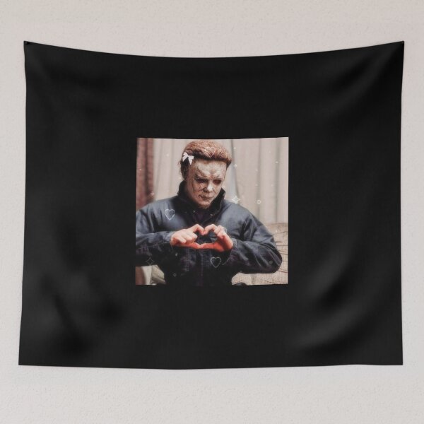 Item preview, Michael Myers Heart Sign Bow Coquette  designed and sold by OscarLucas.