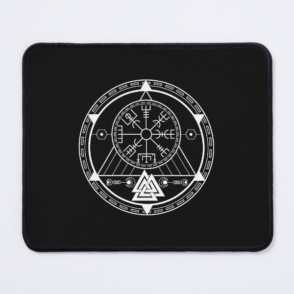 Item preview, Viking Vegvisir Valknut Norse Runes designed and sold by Manningh7.