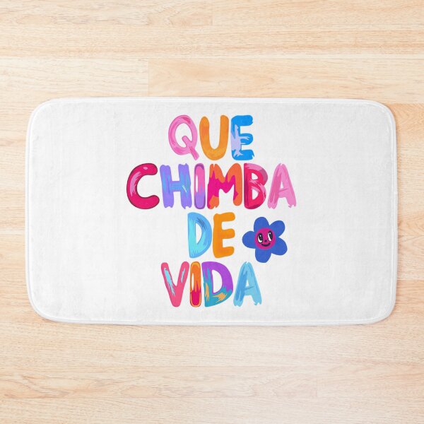Item preview, Karolg Que Chimba De Vida Colorful Text Design designed and sold by Alias-Kubiak.