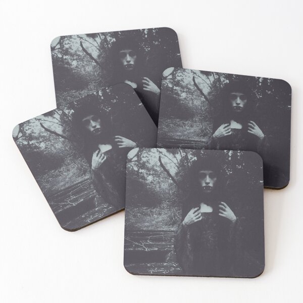 Item preview, Greyscale Vampire in the Woods  designed and sold by Empathetic-Psychopath.