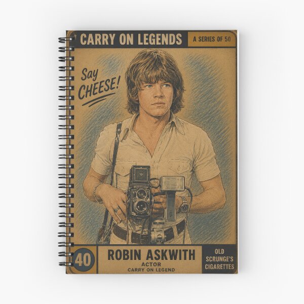 Item preview, Robin Askwith - Carry On Trading Cards designed and sold by halibutgoatramb.