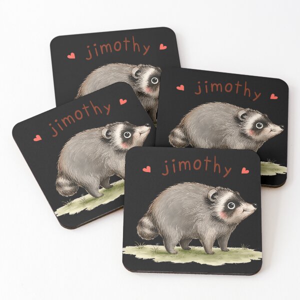 Item preview, Team Jimothy Raccoon Meme Cute Animal Lover designed and sold by HaytamShop.