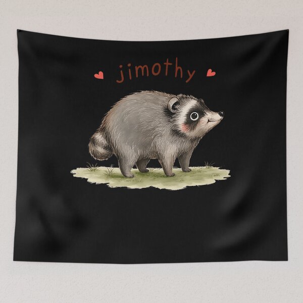 Item preview, Team Jimothy Raccoon Meme Cute Animal Lover designed and sold by HaytamShop.