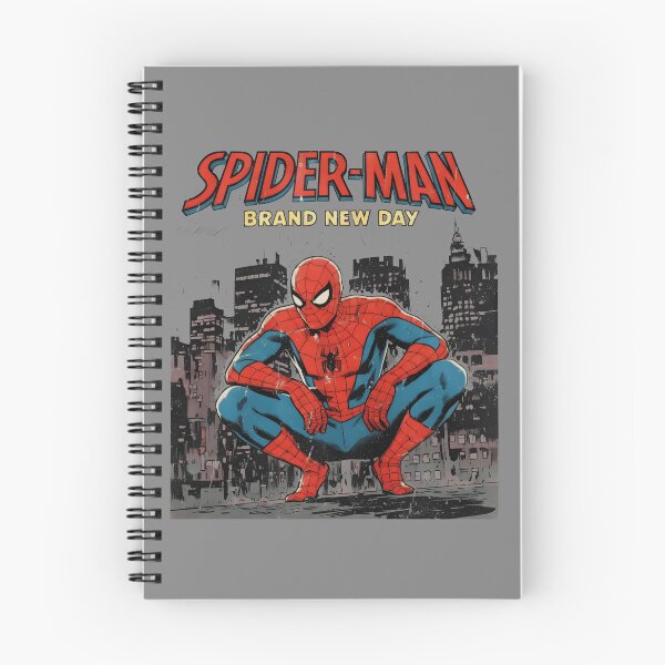 Item preview, Spider-Man Brand New Day Shirt, Vintage Marvel Superhero Graphic Tee, Retro New York Comic Art, Classic Spider Hero Fan Gift designed and sold by Catspeachy.