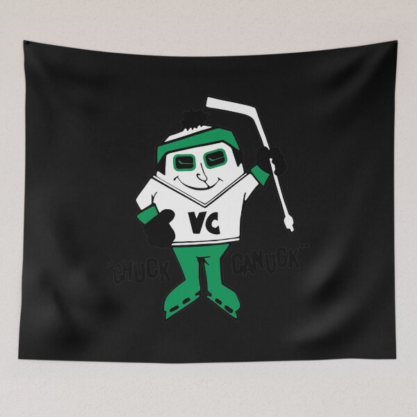 Item preview, Vintage Chuck Canuck Retro Hockey Mascot designed and sold by Eowcat.