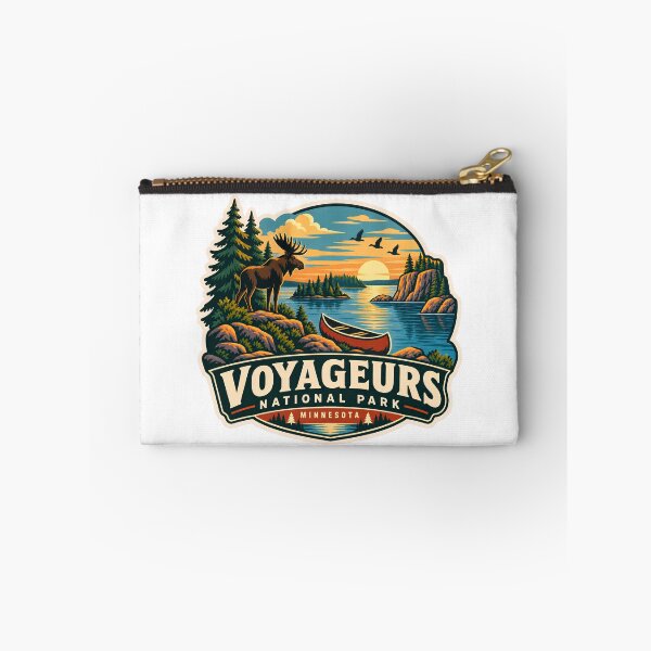 Item preview, Voyageurs National Park Minnesota Wilderness Moose Canoe designed and sold by LittleArij.