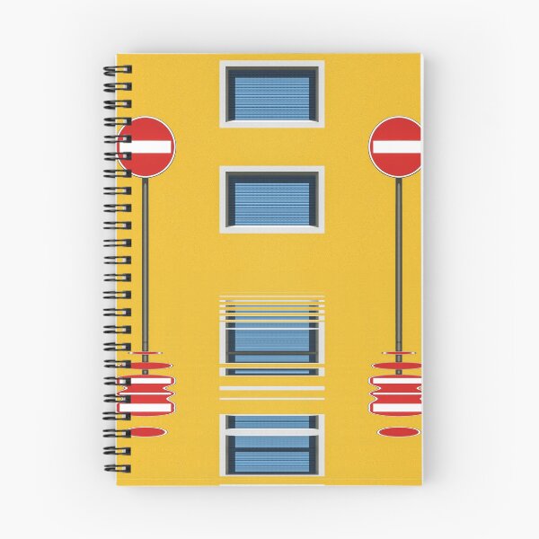 Item preview, No-entry sign with rectangle windows and yellow walls designed and sold by mister-john.