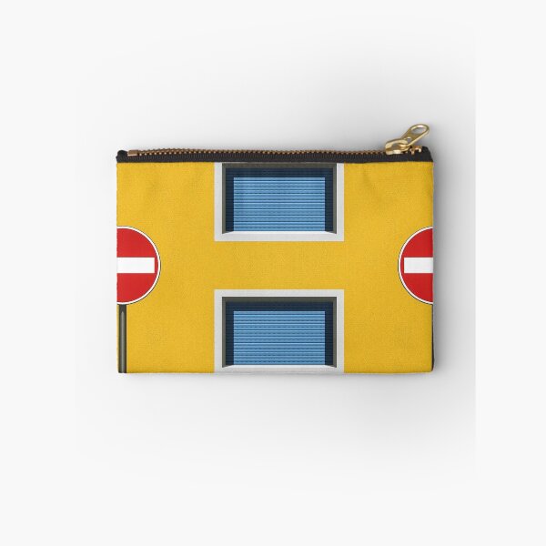 Item preview, No-entry sign with rectangle windows and yellow walls designed and sold by mister-john.