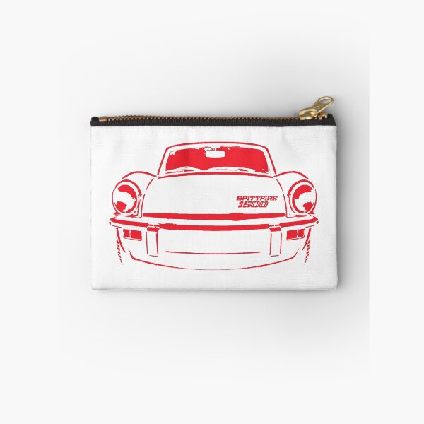 Item preview, Triumph Spitfire 1970s British classic sports car stencil red designed and sold by soitwouldseem.