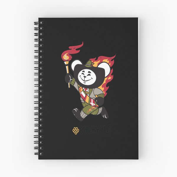 Item preview, Retro Athletic Mascot Stockholm Torch Runner designed and sold by Eowcat.