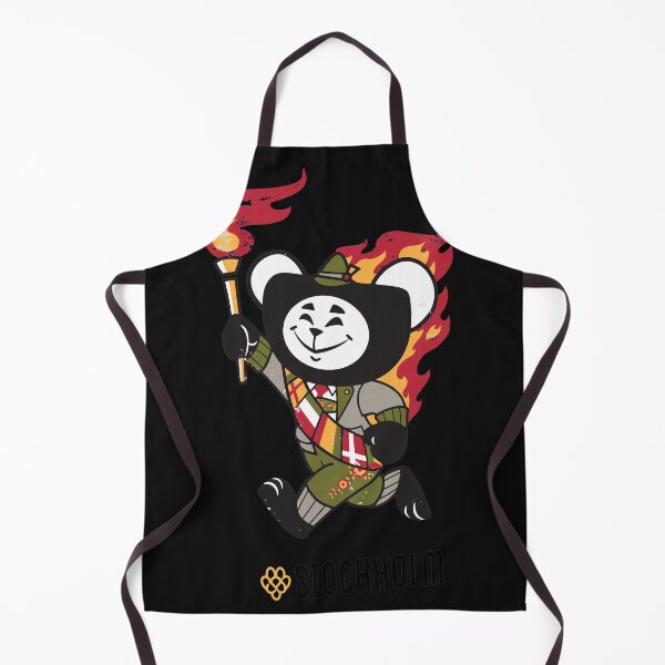 Item preview, Retro Athletic Mascot Stockholm Torch Runner designed and sold by Eowcat.