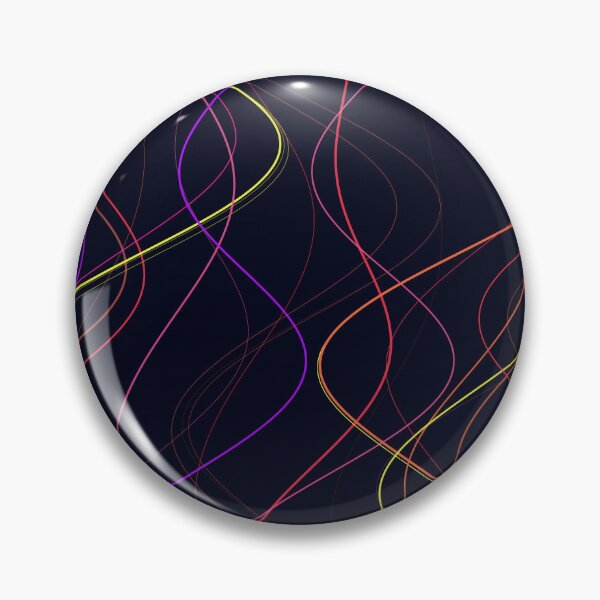 Item preview, Abstract Neon Multicolor Wavy Flow Pattern designed and sold by GraphyLab.