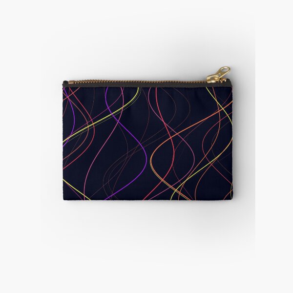 Item preview, Abstract Neon Multicolor Wavy Flow Pattern designed and sold by GraphyLab.