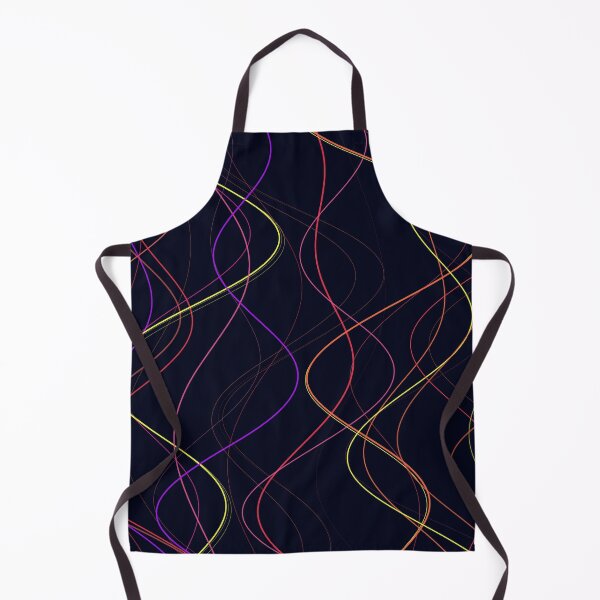 Item preview, Abstract Neon Multicolor Wavy Flow Pattern designed and sold by GraphyLab.