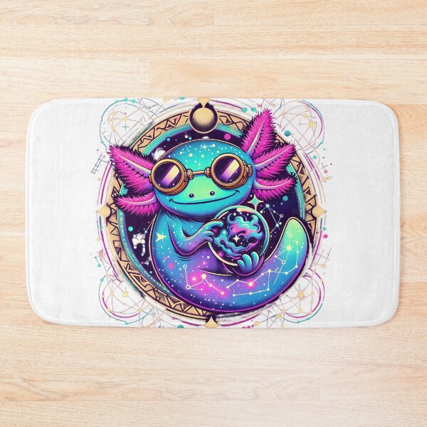 Item preview, Cosmic Axolotl Paradox Stardust Space Salamander Vaporwave Tee designed and sold by SivaStudios.