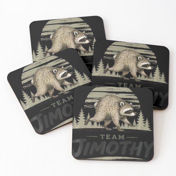 Item preview, Team Jimothy Raccoon Feral Animal Meme Humor designed and sold by HaytamShop.