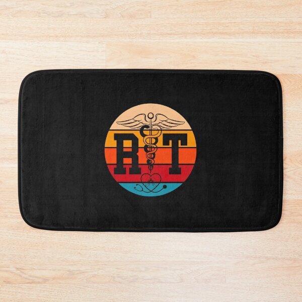 Item preview, RT Respiratory Therapist Caduceus Vintage Sunset designed and sold by Manningh7.