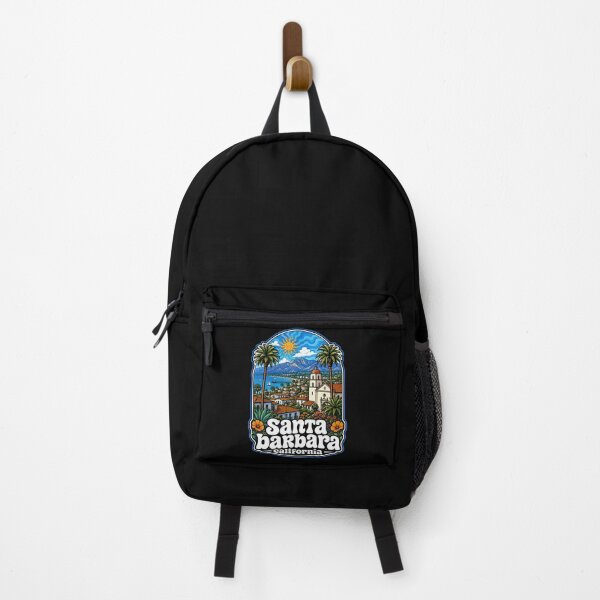 Item preview, Santa Barbara California Trippy Art USA designed and sold by TomFrontierArt.