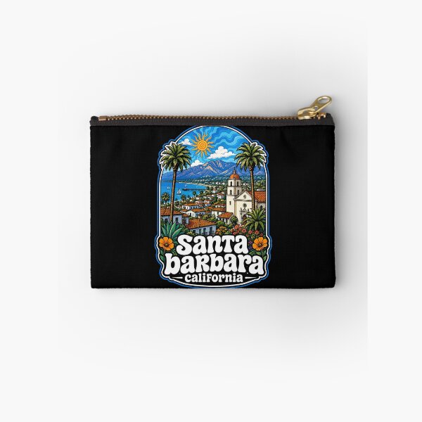 Item preview, Santa Barbara California Trippy Art USA designed and sold by TomFrontierArt.