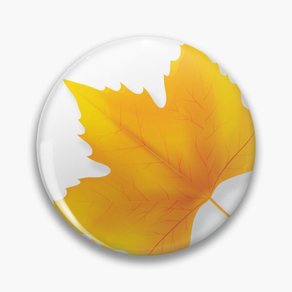 Item preview, Yellow Autumn Leaf Illustration Graphic designed and sold by AyaanArtStudio.