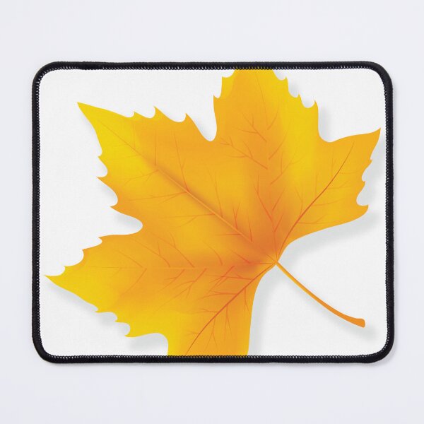 Item preview, Yellow Autumn Leaf Illustration Graphic designed and sold by AyaanArtStudio.