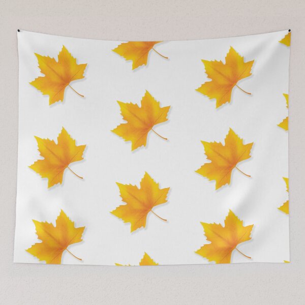 Item preview, Yellow Autumn Leaf Illustration Graphic designed and sold by AyaanArtStudio.