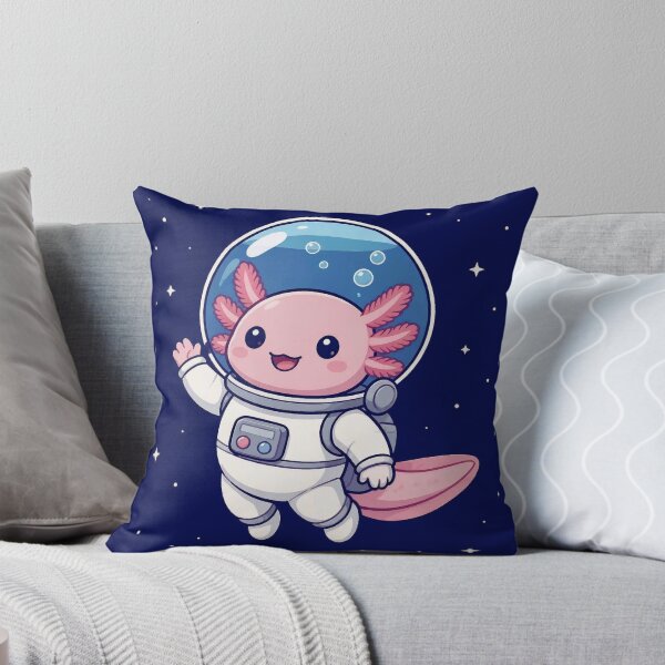 Item preview, Cute Space Axolotl Astronaut - Kawaii Outer Space Explorer Art designed and sold by Knacky Print.
