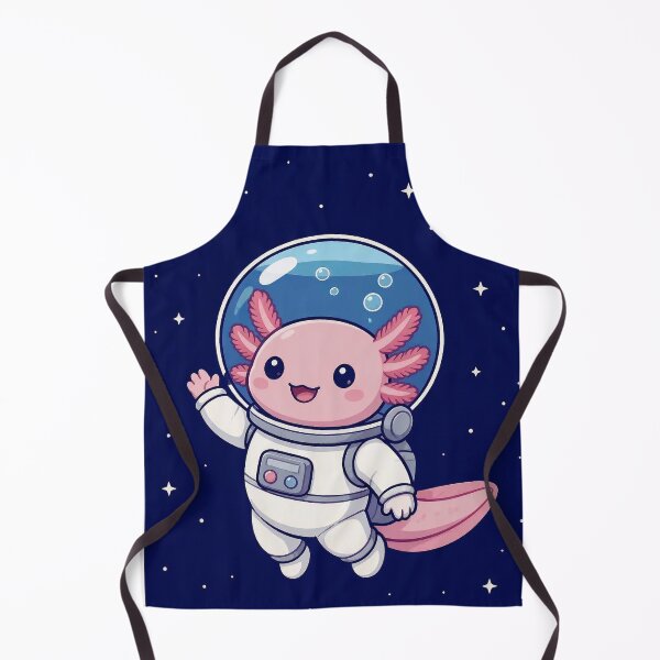 Item preview, Cute Space Axolotl Astronaut - Kawaii Outer Space Explorer Art designed and sold by Knacky Print.