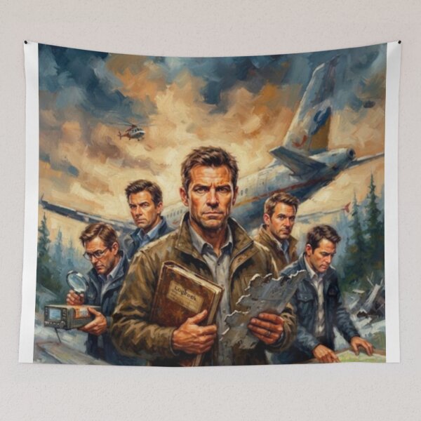 Item preview, Mayday Air Crash Investigation Fine Art Tribute designed and sold by Art's Diner.
