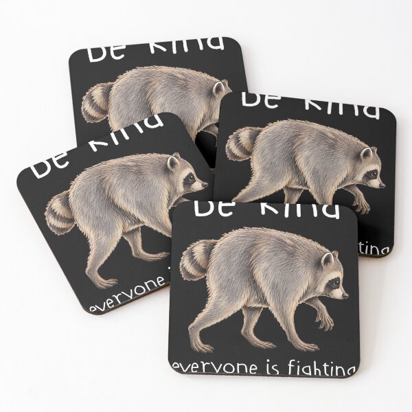 Item preview, Be Kind Jimothy Viral Raccoon Meme Humor designed and sold by HaytamShop.