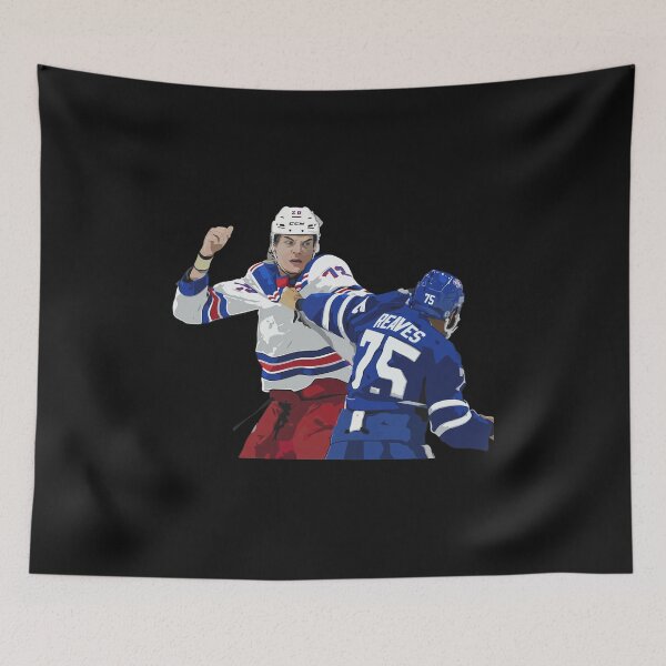 Item preview, Rempe vs Reaves Hockey Scrap Illustration designed and sold by Eowcat.