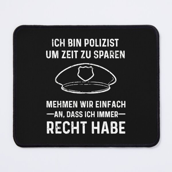 Item preview, Funny German Police Hat Humor designed and sold by Manningh7.