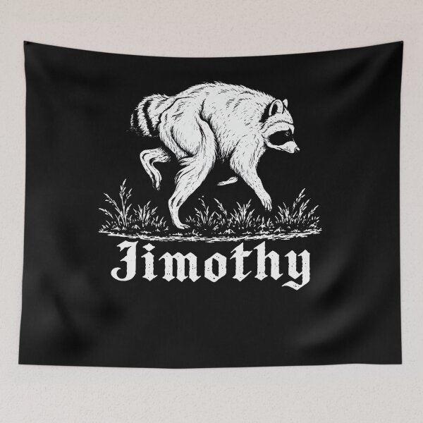 Item preview, Team Jimothy Raccoon Funny Meme Animal Humor designed and sold by DavidThe1.