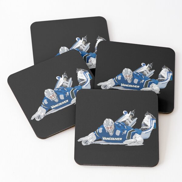 Item preview, Diving Hockey Goalie Save Illustration designed and sold by Eowcat.