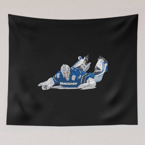 Item preview, Diving Hockey Goalie Save Illustration designed and sold by Eowcat.