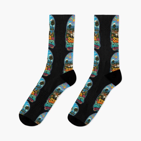 Item preview, Santa Barbara California Trippy USA designed and sold by TomFrontierArt.