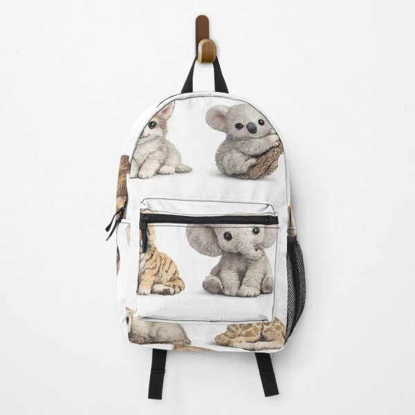 Item preview, Cute Baby Animals Kitten Panda Elephant Koala Woodland Aesthetic designed and sold by Rehnair.