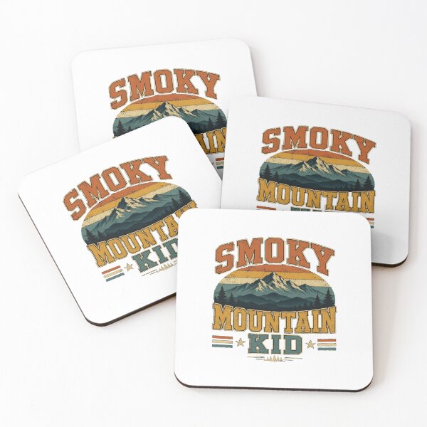 Item preview, Smoky Mountain Kid Retro Varsity Tennessee Vintage Souvenir Design designed and sold by Globalcitytees.