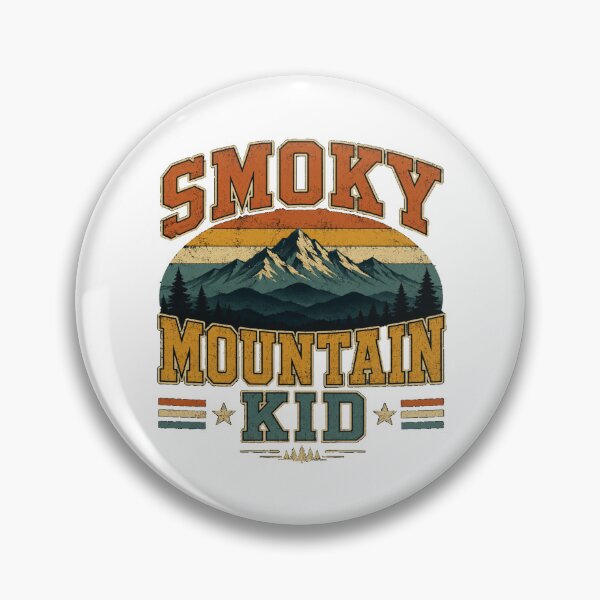 Item preview, Smoky Mountain Kid Retro Varsity Tennessee Vintage Souvenir Design designed and sold by Globalcitytees.