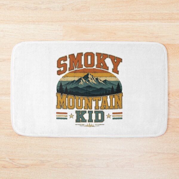 Item preview, Smoky Mountain Kid Retro Varsity Tennessee Vintage Souvenir Design designed and sold by Globalcitytees.