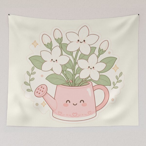 Item preview, Kindness Grows – Cute Thai Floral Vector Thai Design designed and sold by CosmicQuietStudio.