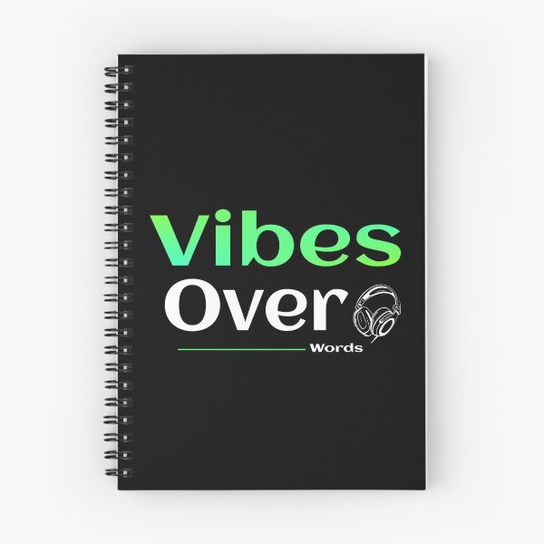 Item preview, Vibes Over Words designed and sold by TheFineShirt.