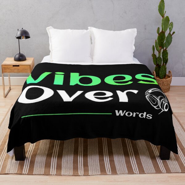 Item preview, Vibes Over Words designed and sold by TheFineShirt.