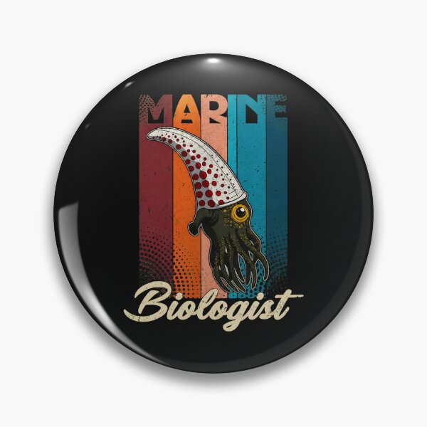Item preview, Vintage Marine Biologist Squid Retro Design designed and sold by Manningh7.