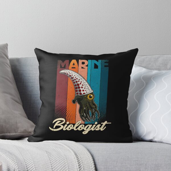 Item preview, Vintage Marine Biologist Squid Retro Design designed and sold by Manningh7.