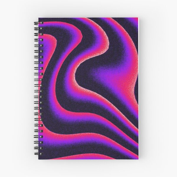 Item preview, Purple Pink Wavy Grainy Thermal Gradient Abstract Pattern designed and sold by LYAN-STORE.