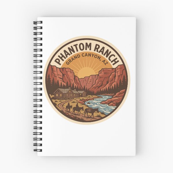 Item preview, Phantom Ranch Grand Canyon Arizona Mule Caravan River designed and sold by LittleArij.