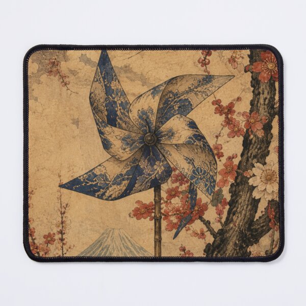 Item preview, Blossom Fuji Pinwheel designed and sold by Silent Japan Studio.